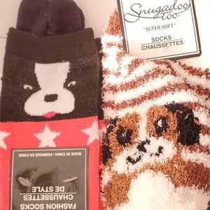 Bundle Of Designer Doggy Socks New With Tags.